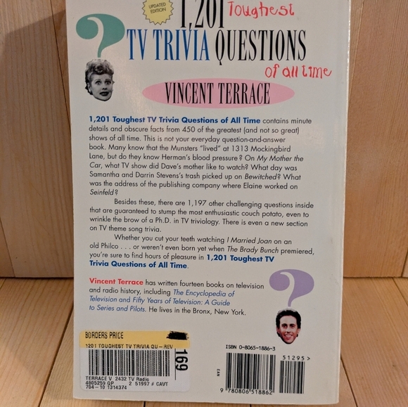 TV Trivia Questions Book - Picture 3 of 11
